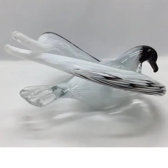 VTG Ronneby Sweden Glass Bird Figurine - Picture 6 of 12